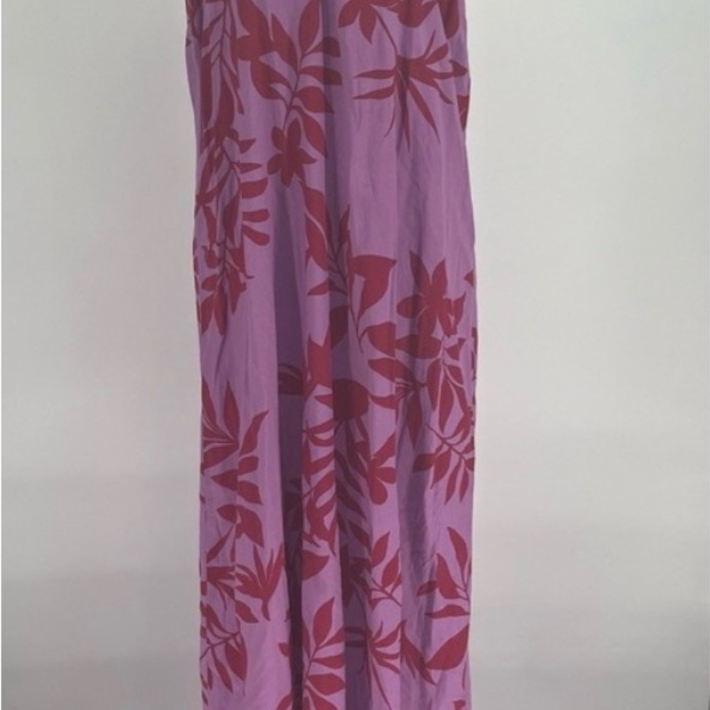 Old Navy Purple and Red cotton Maxi Dress Small petite